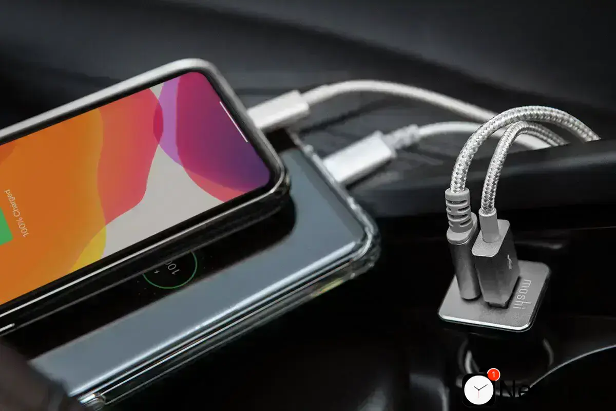 Автомобільний зарядний пристрій Moshi QuikDuo Car Charger USB-C PD / QC Black (36 W) (99MO022072)